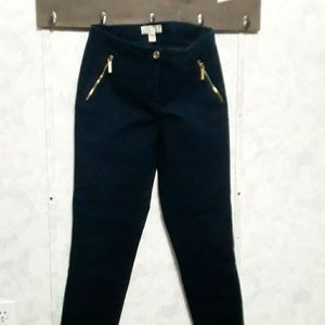 Michael Kors Navy blue ankle trousers
